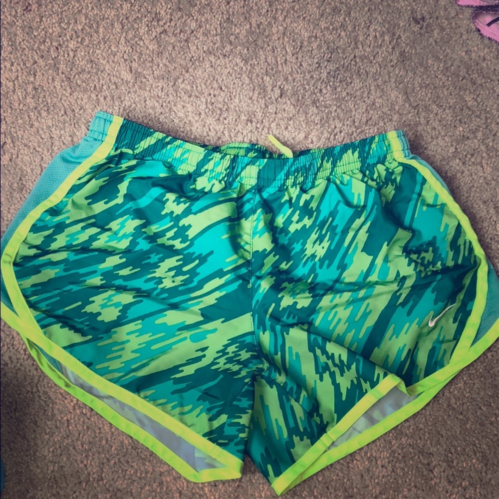 multicolor, bright adult nike shorts!! 💚